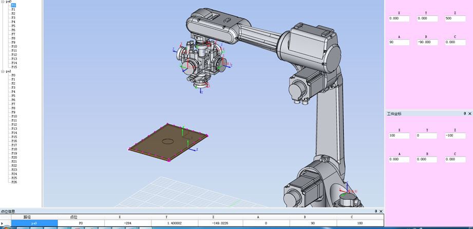 sanding robot arm